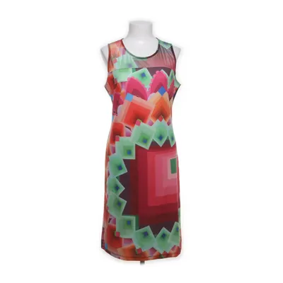 Jurk (Groen, Meerkleurig) van Desigual Polyester, Elastaan