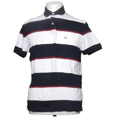Poloshirt (Blauw, Wit, Rood) van Tommy Hilfiger Katoen