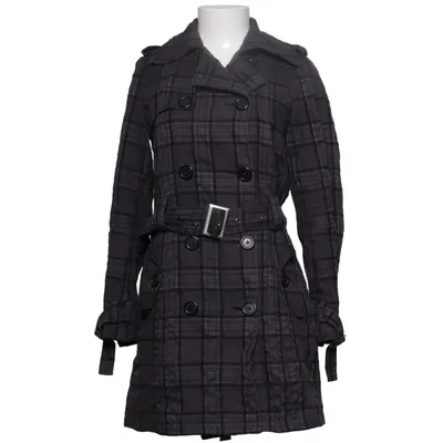 Trenchcoat (Grijs) van Magnolia Acryl, Katoen, Polyamide, Polyester