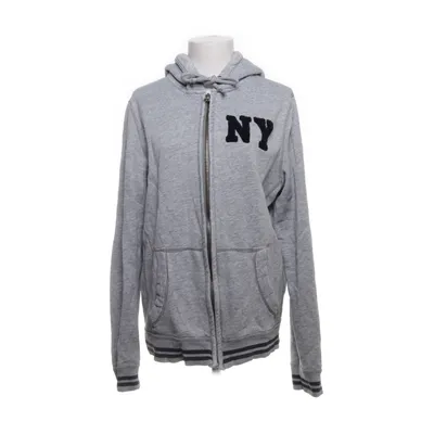 Hoodie (Gray) from Abercrombie & Fitch Cotton, Polyester