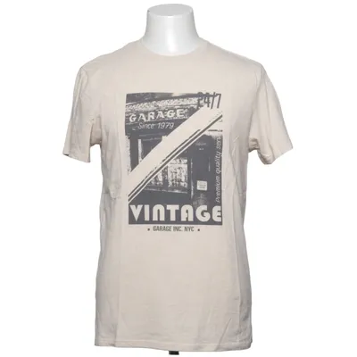 T-shirt (Beige) fra Kiabi Bomuld, Polyester