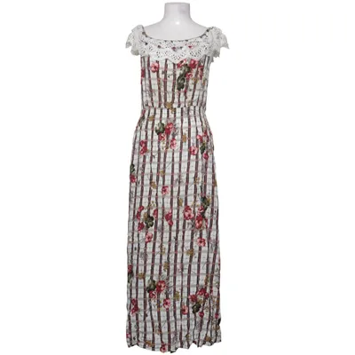 Dress (White, Multicolored) from Comeng Viscose