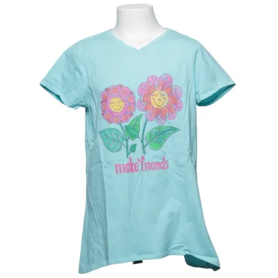 T-shirt (Bleu, Multicolore) de Lands' End Coton
