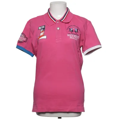 Polotrøje (Pink) fra La Martina Bomuld, Elastan