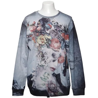 Sweatshirt (Gris, Multicolore) de Hoodie Lab Polyester