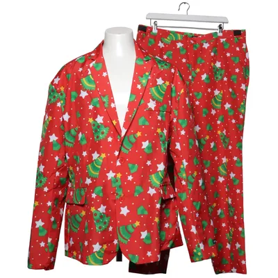 Julkläder (Röd, Flerfärgad) från Suitmeister Polyester