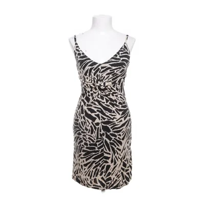 Kleid (Schwarz, Beige) von H&M Viskose