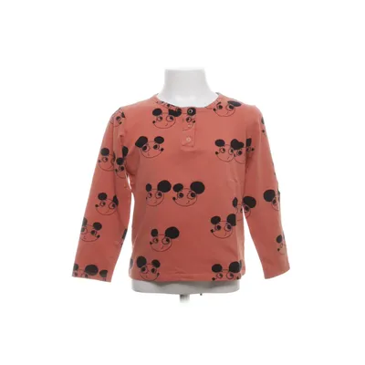 Henley shirt (Roze, Zwart) van Mini Rodini Katoen, Elastaan