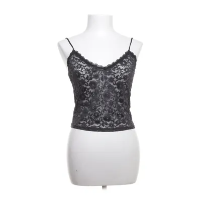 Crop top (Sort) fra Divided by H&M Elastan, Polyester