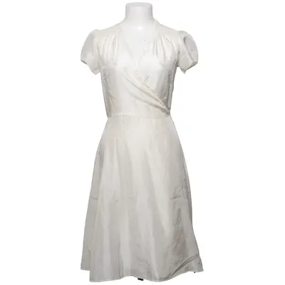 Robe portefeuille (Blanc) de System Soie