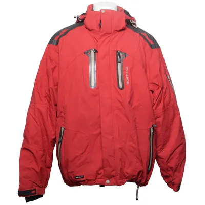Ski-jas (Rood) van North Ice Polyamide, Polyester