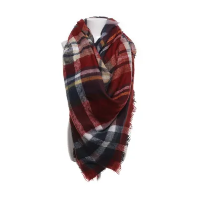 Scarf (Red, Multicolored) from Zara Accessories