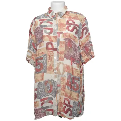 Chemise à manches courtes (Beige, Rouge, Gris) de Tru