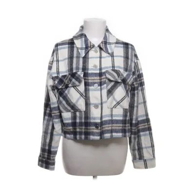Overshirt (White, Multicolored) from Zara Cotton, Polyester