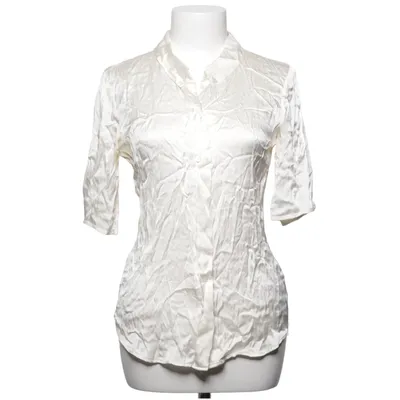 Korte mouwen shirt (Wit) van Theory Elastaan, Zijde
