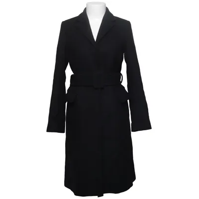 Mantel (Schwarz) von Mango Basics Polyamid, Polyester, Viskose, Wolle