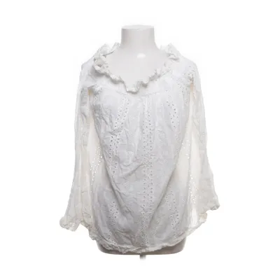 Blouse (Wit) van By Malina Collection Katoen