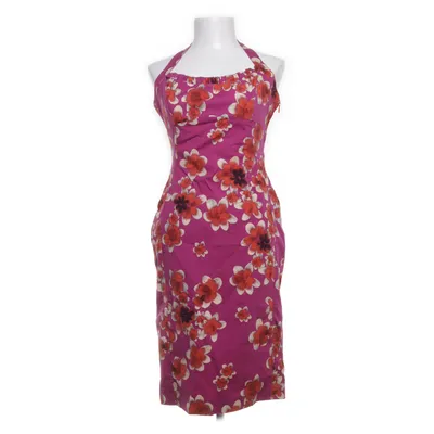 Halterneckklänning (Rosa, Flerfärgad) från Karen Millen Acetat, Bomull, Elastan