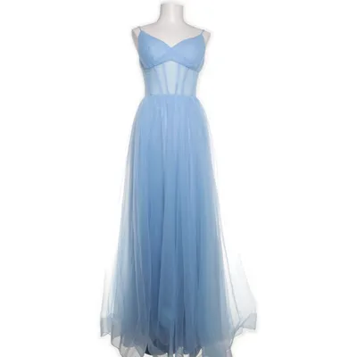 Aftonklänning (Blå) från Jjs House Polyester