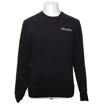 Sweatshirt (Noir) de Champion Coton, Élasthane, Polyester