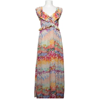 Maxi jurk (Meerkleurig) van The Garden Collection by H&M Gerecycled polyester