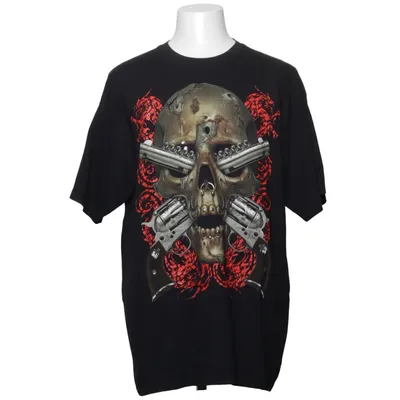 T-shirt (Noir) de Rock Chang Coton