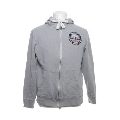 Capuchon sweater (Grijs) van Jack & Jones Katoen