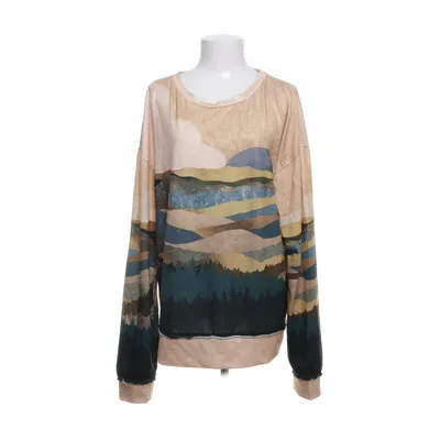Sweatshirt (Beige, Meerkleurig)