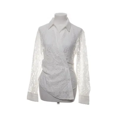 Wikkelblouse (Wit) van Baum Und Pferdgarten Katoen, Polyamide