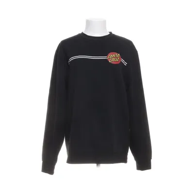 Collegetröja (Svart) från Santa Cruz Bomull, Polyester