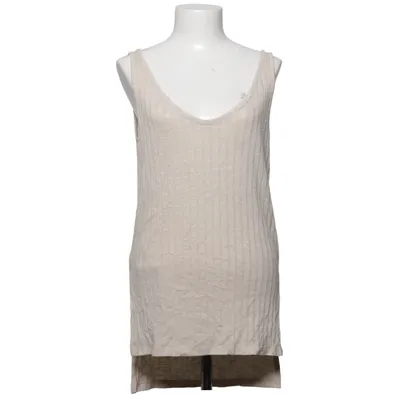 Tank Top (Beige) from Vero Moda Denim Elastane, Polyester, Viscose