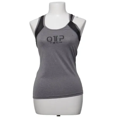 Sports tank top (Gray, Black) from OTP Tech Elastane, Polyester