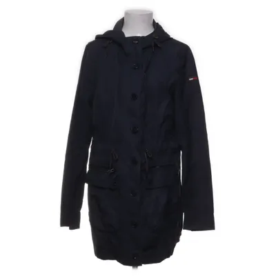 Parka (Bleu) de Hilfiger Denim Coton, Cuir, Nylon