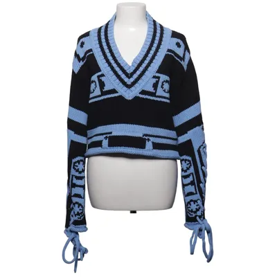 Pull-over (Bleu, Noir) de H&M Studio Cachemire, Coton