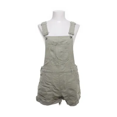 Dungaree shorts (Green) from Divided by H&M Cotton