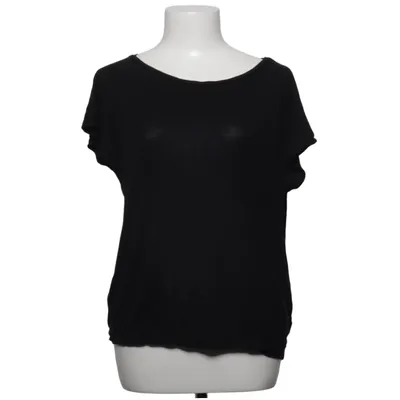 T-shirt (Noir) de Louise Roe Cachemire, Modal