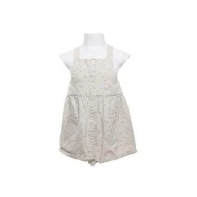 Dungaree dress (Beige, Multicolored) from Zara Cotton