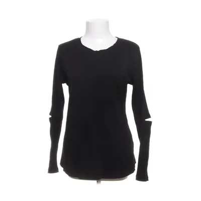 Lange mouwen shirt (Zwart) van XLNT by KappAhl Katoen, Elastaan