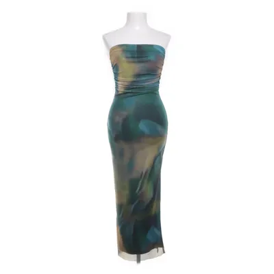 Maxikjole (Flerfarvet) fra Shein Elastan, Polyester