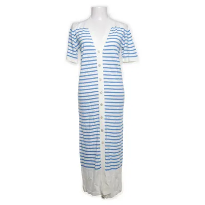Maxi dress (White, Blue) from Madmext Acrylic