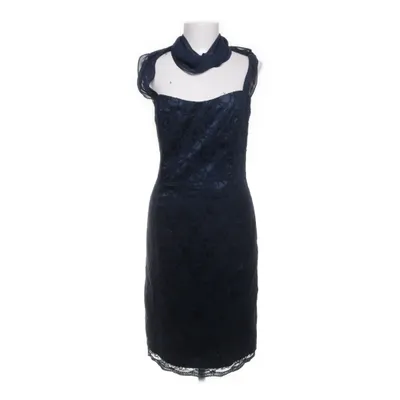 Robe de cocktail (Bleu) de Swing Coton, Nylon, Polyester