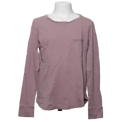 Langærmet t-shirt (Lilla) fra Basic U Økologisk bomuld