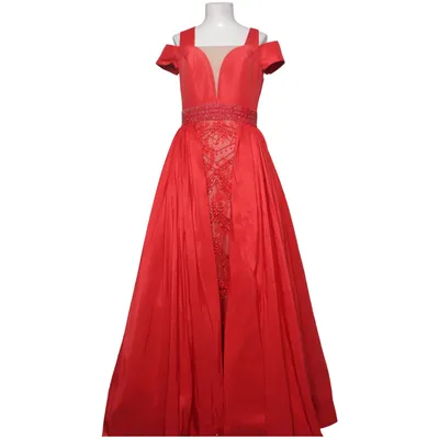 Avondjurk (Rood) van Tarikediz Polyester