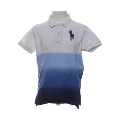 Pikétröja (Vit, Blå) från Polo Ralph Lauren Bomull