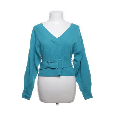 Trui (Turquoise) van & Other Stories Katoen, Elastaan, Polyamide, Polyester, Wol