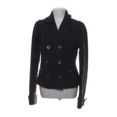 Pea coat (Gray) from Hilfiger Denim Polyester, Viscose, Wool