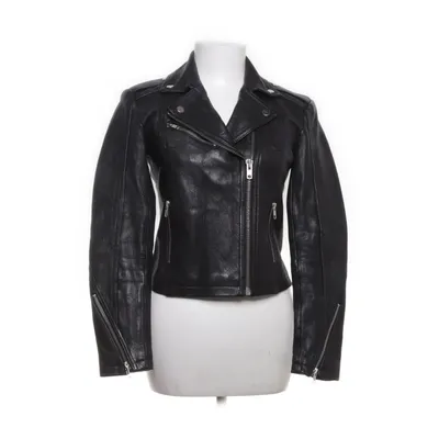 Bikerjack (Zwart) van Zoul Edition Leer, Polyester, Katoen