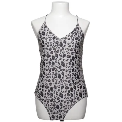 Swimsuit (Beige, Black) from Waikani Elastane, Polyester