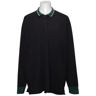 Rugby shirt (Black, Green) from Maxfort Elastane, Polyester