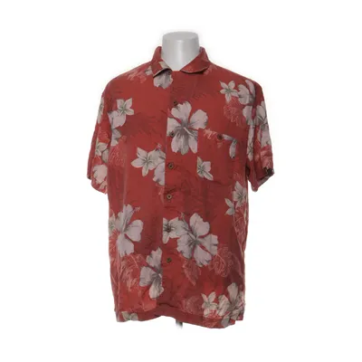 Kortärmad skjorta (Brun, Flerfärgad) från Island Shores Silke